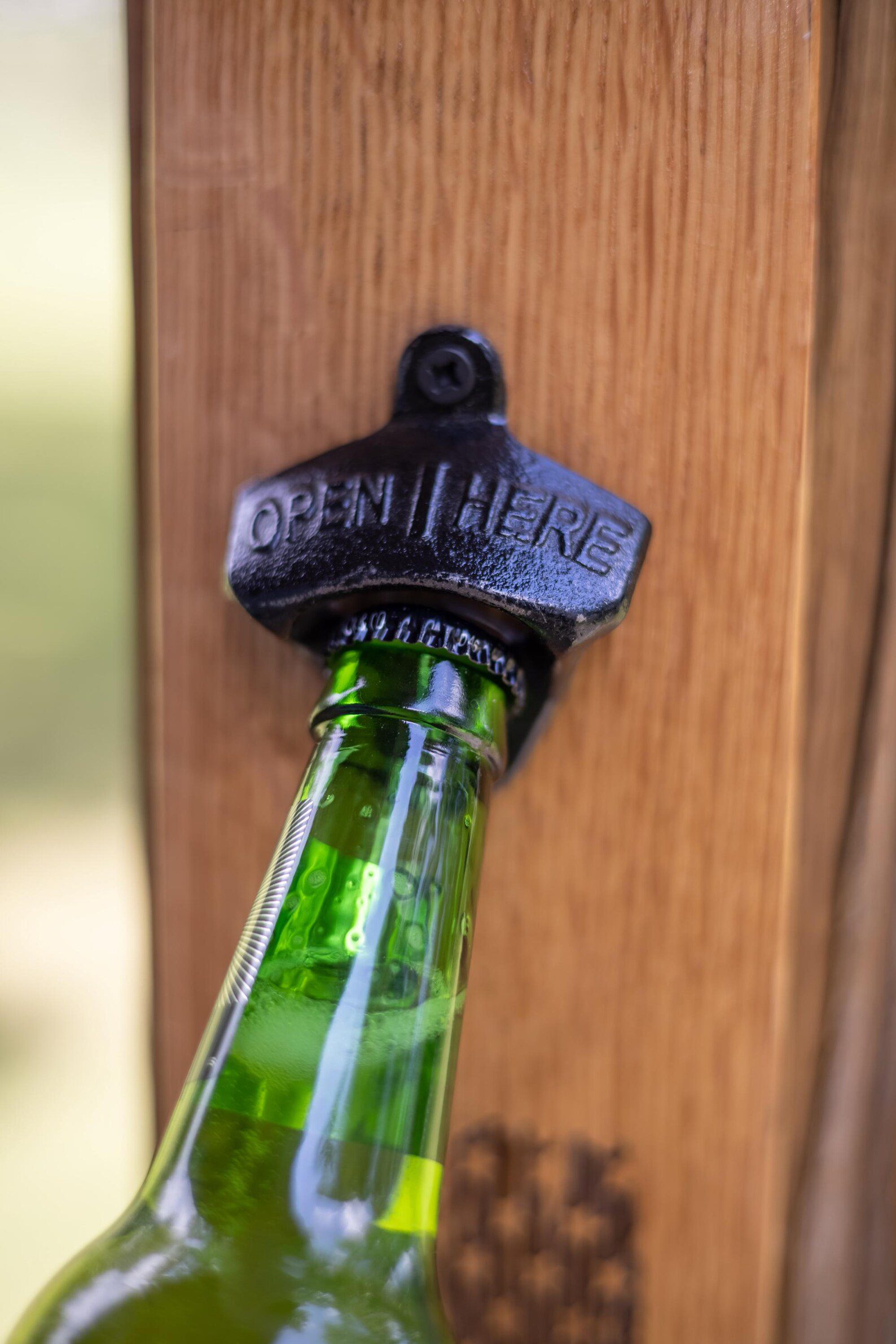 Wooden Beer Season Custom Stave Bottle Opener - Image 2