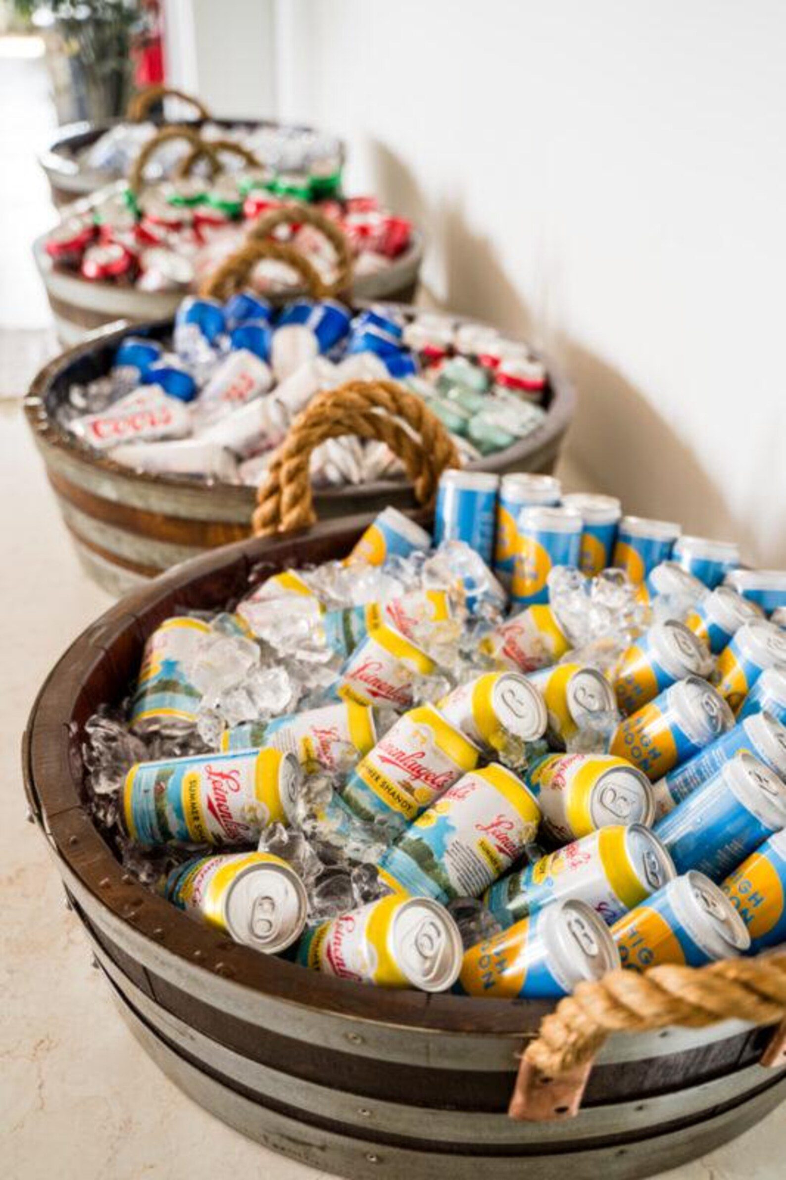 Wooden Beverage Tub, Upcycled and Reclaimed - Image 2