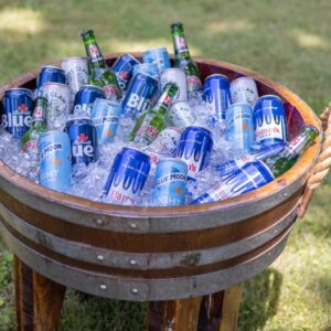 Wooden Beverage Tub, Upcycled and Reclaimed