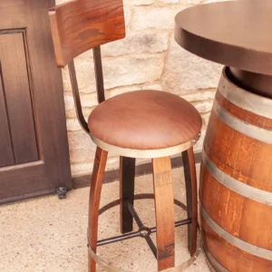 Handmade Wooden Pub Chair