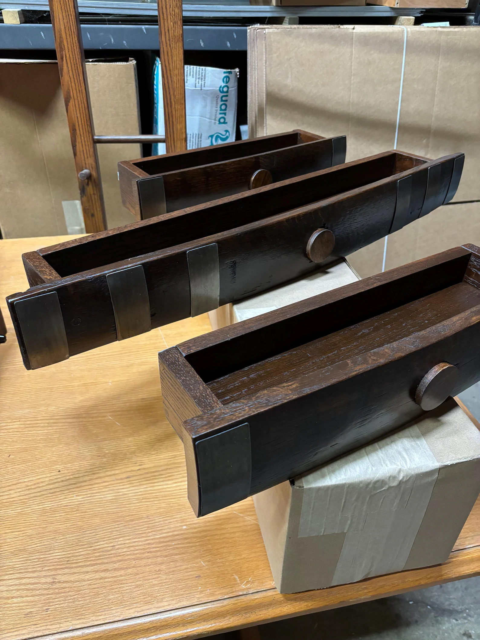 8 Bottle "Boozey" Shelf with Cleats - Image 3