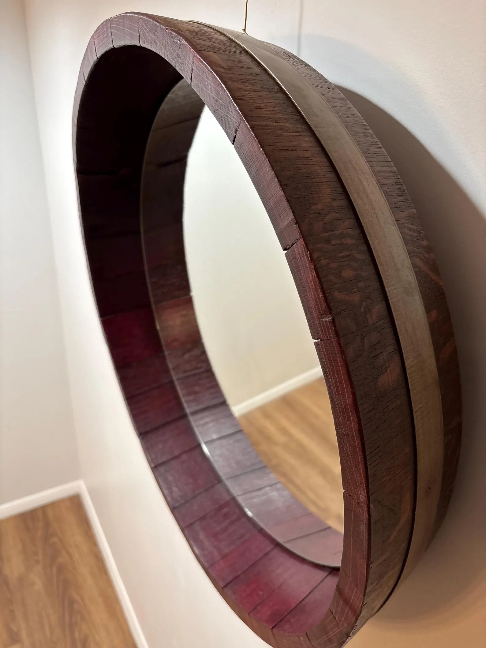 Vineyard Barrel Mirror - Image 3