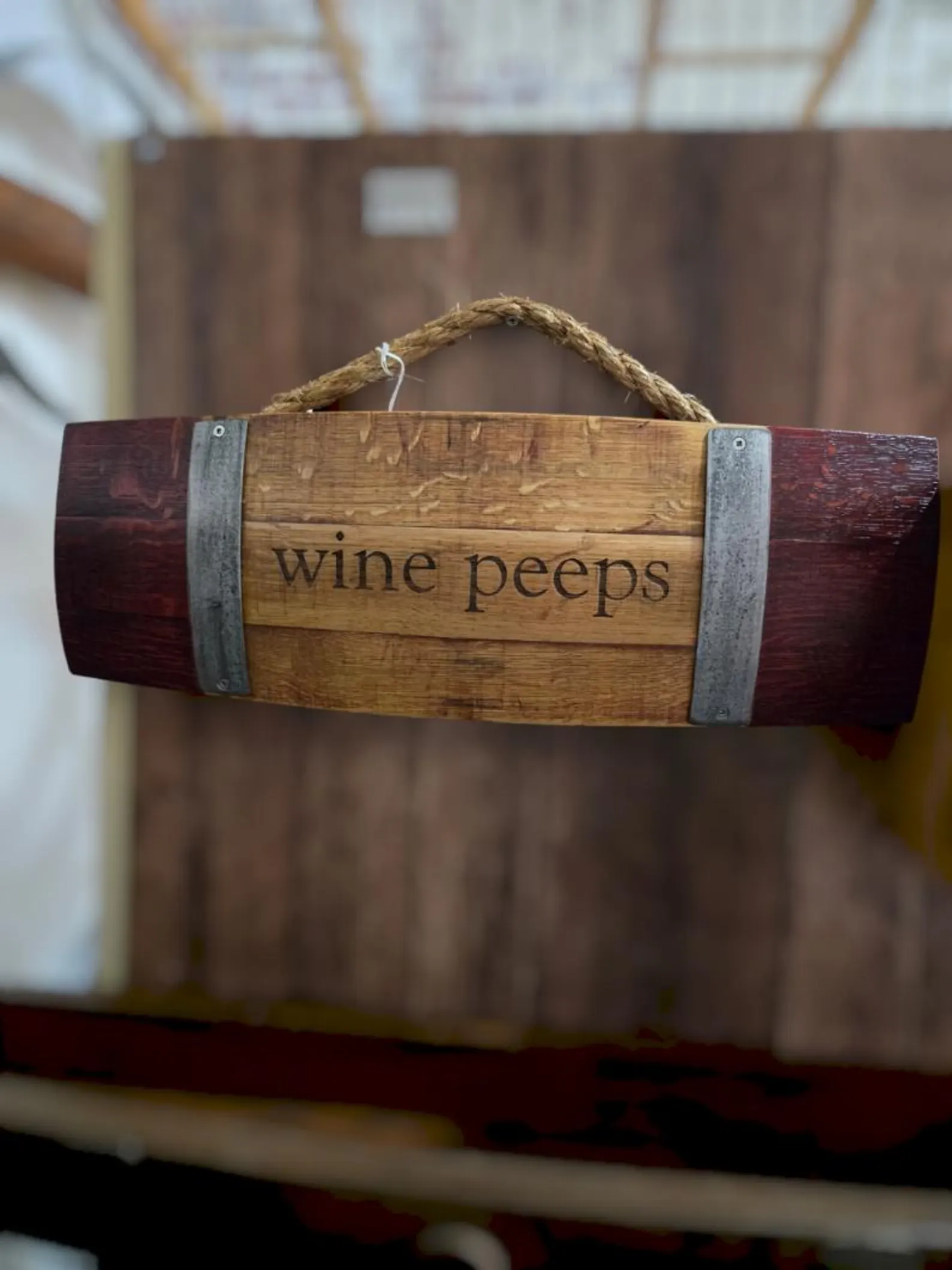 Wine Belly Peeps Sign - Image 3